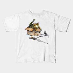 Cat Trap Kids T-Shirt